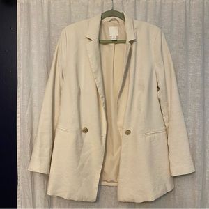 H&M Cream Blazer